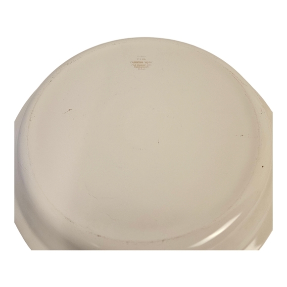 VINTAGE Corning Ware Pie/Bake Plate All White Round P 309 Dish 9" Rim 1.…​​​ - Picture 4 of 5